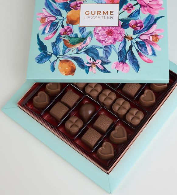 Kare, Dörtlü, Kalp, Palmiyeli Küçük Gurme Lezzetler 356g